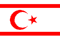 Occupied Part of Cyprus Flag - Not recognized