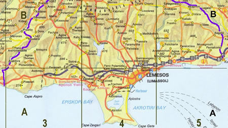 Limassol Map